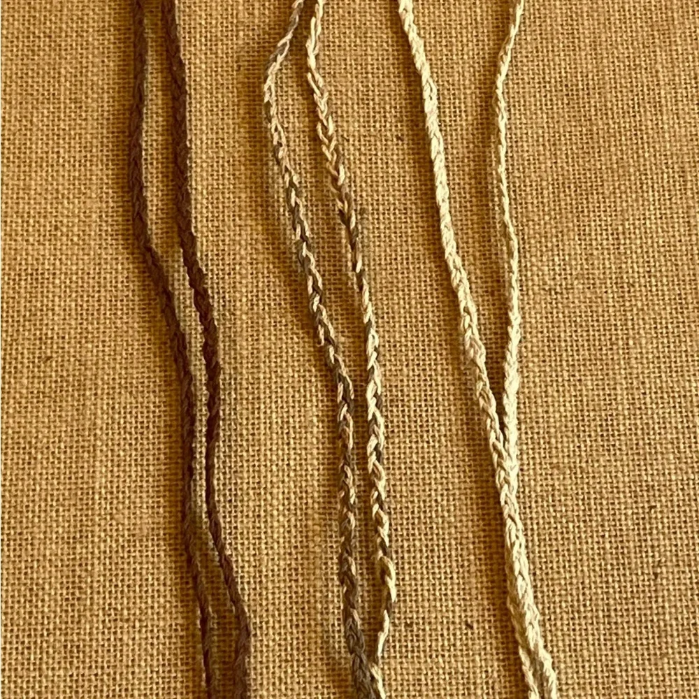 Healing Stone Hemp necklace